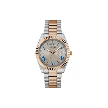 Ceas barbatesc  model GW0265G13 - mecanism Quartz - 42mm - culoare argintie - curea din otel