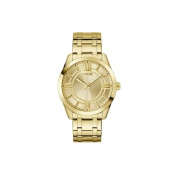 Ceas barbatesc  model GW0893G5 - mecanism quartz - culoare a carcasei aurie - curea din otel - 44mm