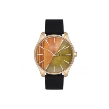 Ceas barbati  MEX3174 auriu silicon 44mm
