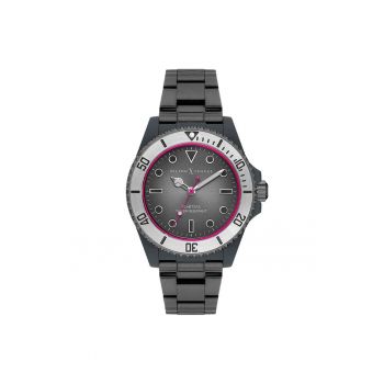 Ceas barbati  MXG1116 - 43mm - fumuriu - curea otel - 5 ATM