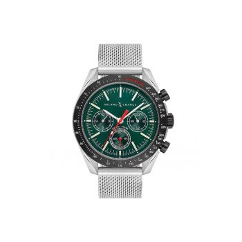 Ceas barbati MXG3121 - quartz - gri metalizat - 43mm - otel - 5 ATM Ceas barbati MXG3121 - quartz - gri metalizat - 43mm - otel - 5 ATM