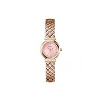 Ceas dama  GW0839L3 - mecanism Quartz - otel - 26mm - roz aurie