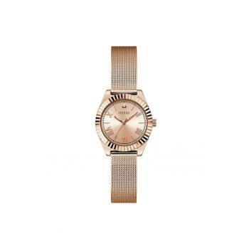 Ceas dama  GW0842L3 - quartz - otel - roz auriu - 30mm
