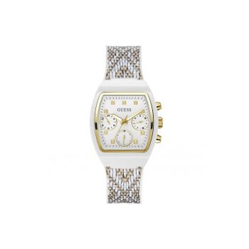 Ceas dama  GW0863L2 argintiu 36mm silicon 3ATM