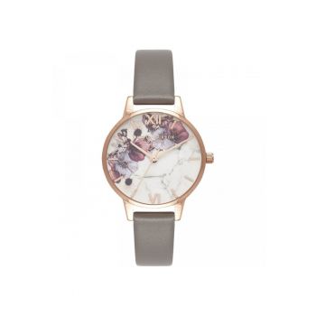Ceas Dama -  Marble Florals OB16MF08