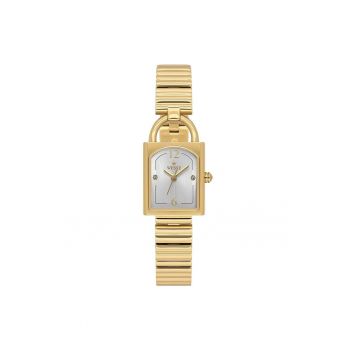 Ceas dama  model WWL113102 - otel - 20x32.5mm - culoare aurie - mecanism quartz - rezistenta la apa 3 ATM