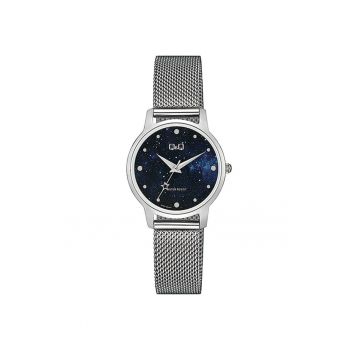 Ceas dama  Q48A-004PY Quartz Argintiu