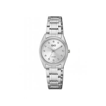 Ceas dama  QZ65J201Y Quartz Argintiu
