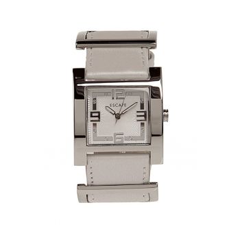 Ceas de dama  ECP10198 - carcasa 36 mm - curea din piele ecologica - 5 ATM