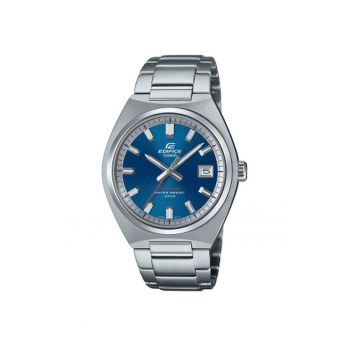 Ceas  Edifice EFB-109D-2AVEF - quartz - argintiu - cadran albastru - 39mm - rezistent la apa 100m