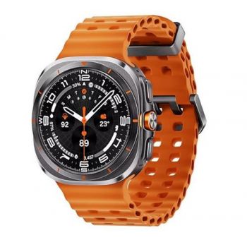 Ceas inteligent Smartwatch Samsung Galaxy Watch Ultra (2025), 47mm, LTE, Ecran AMOLED 1.5inch, Bluetooth, Wi-Fi, NFC, 2GB RAM, 32GB Flash, Wear OS, 10 ATM (Gri)