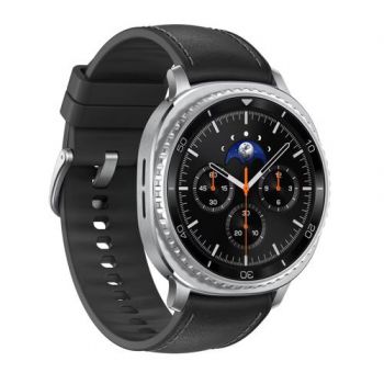 Ceas inteligent Smartwatch Samsung Galaxy Watch8 Classic 46mm BT, Bluetooth, Ecran AMOLED 1.34inch, 2GB RAM, 64GB Flash, Wear OS, Wi-Fi, NFC, 5 ATM (Negru)