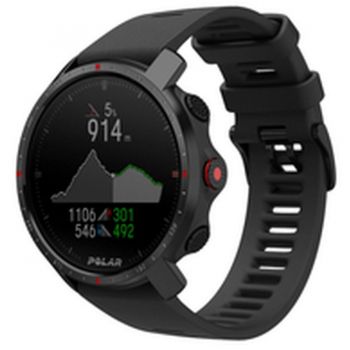 Polar Smartwatch Polar Grit X Pro Titan 3,05 cm (1,2) MIP 47 mm Digital 240 x 240 pixeli Ecran tactil GPS (satelit), Negru