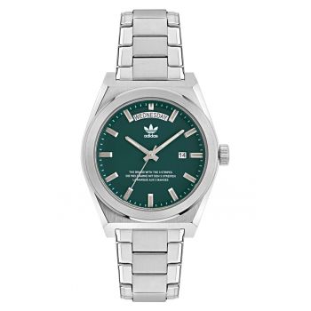 Ceas  Barbati - Quartz - Inox - Rezistenta la apa 5 ATM - Argintiu