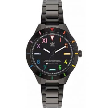 Ceas dama  model EDITION THREE SMALL - inox - negru - 36mm
