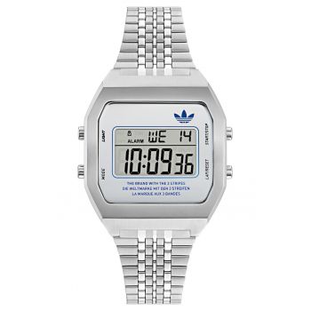 Ceas unisex  Digital Two - inox - digital - argintiu