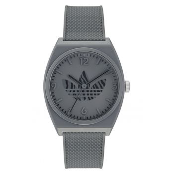 Ceas unisex  PROJECT TWO GRFX - mecanism Quartz - rezistent la apa 5 ATM - gri