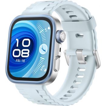 SmartWatch Huawei Watch Fit 4 Pro, Silver curea Blue Fluoroelastomer ieftin
