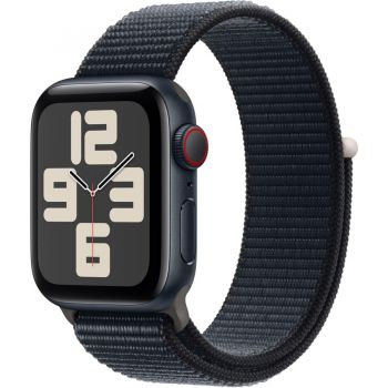 Apple Apple Watch SE 2nd Gen, Cellular, 40mm Midnight Aluminum Case with Midnight Sport Loop Apple Apple Watch SE 2nd Gen, Cellular, 40mm Midnight Aluminum Case with Midnight Sport Loop