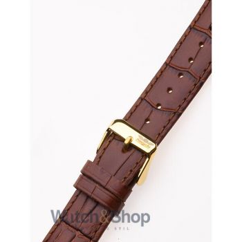 Curea (bratara) ceas Perigaum Perigaum Leather Strap 20 x 185 mm Brown Gold Clasp