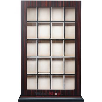 Cutie depozitare Rothenschild RS-1135-20EB 31.2 x 10 x 49 pentru 20 de ceasuri Maro