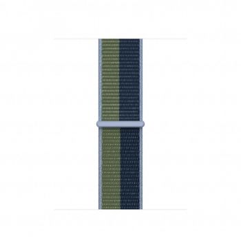 Apple Curea Apple pentru Apple Watch 41mm Abyss Blue/Moss Green Sport Loop - Regular
