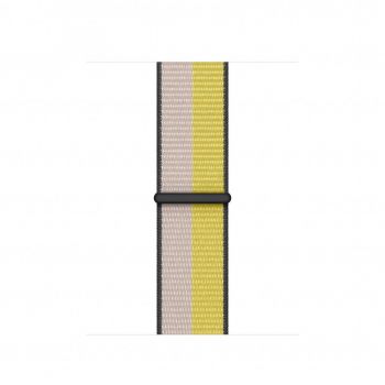 Apple Curea pentru Apple Watch 41mm, Sport Loop, Oat Milk/Lemon Zest