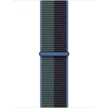 Apple Curea pentru Apple Watch 41mm, Sport Loop, Verde Negru