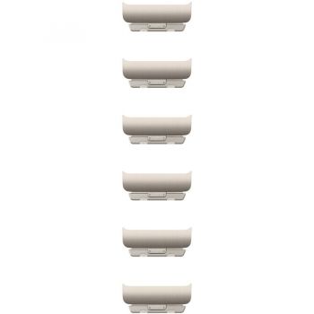 Apple Kit de extensie pentru bratara Apple Link Bracelet , 46 mm-120-200mm, Bej Natural