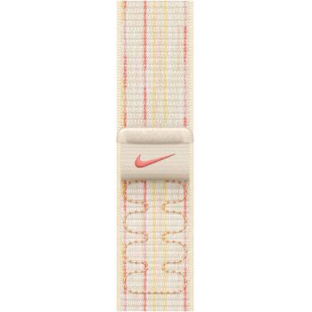 Apple Nike Sport Loop, 42mm, Starlight/Pink