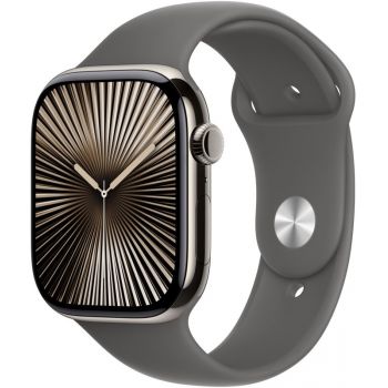 Apple Sport band, 46mm Stone Gray - M/L