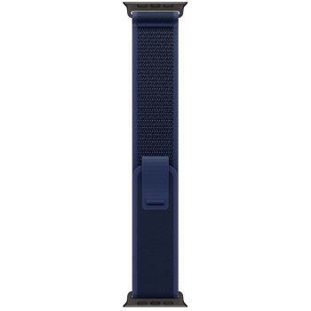 Apple Trail Loop, 49mm Blue, Black Titanium Finish - M/L