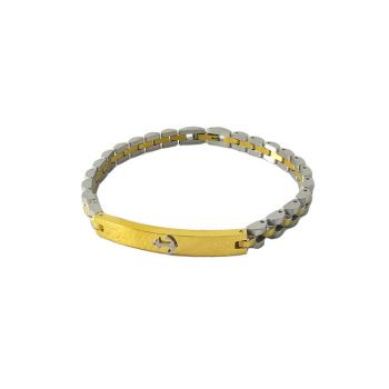 Bratara Versa din otel inoxidabil, Unisex, Silver/Gold