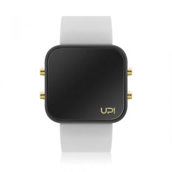 Ceas UpWatch LED GBLACK (Alb)