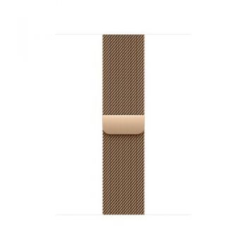 Curea Smartwatch Apple MAXL4ZM/A pentru  Watch 40mm, Milanese Loop (Auriu)