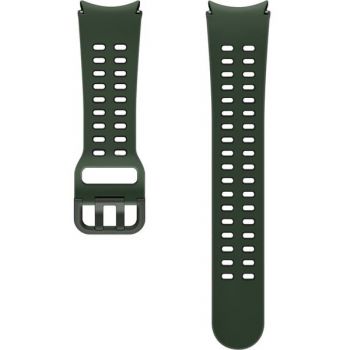 Samsung Bratara Extreme Sport Band (Medium/Large) pentru SAMSUNG Galaxy Watch6, ET-SXR94LGEGEU, Verde Negru
