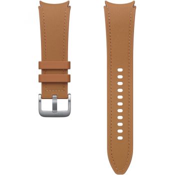 Samsung Curea smartwatch Samsung Hybrid Eco-Leather Band pentru Galaxy Watch6, (M/L), Camel