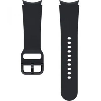 Samsung Curea smartwatch Samsung Sport Band pentru Galaxy Watch4 20mm S/M, Black