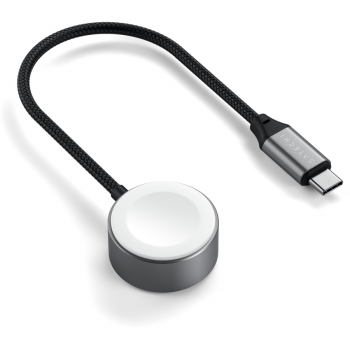 Satechi Satechi USB-C Magnetic Fast-Charging Cable for Apple Watch - Space Gray