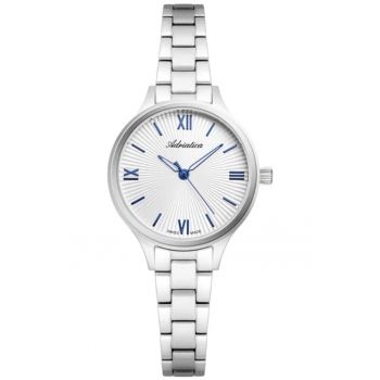 Ceas dama -  Inox - Mecanism Quartz - Argintiu