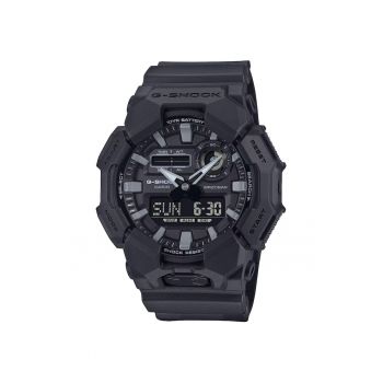 Ceas G-SHOCK - model GA-010-1A1ER - negru - mecanism quartz - rezistent la apa 200m - curea din cauciuc