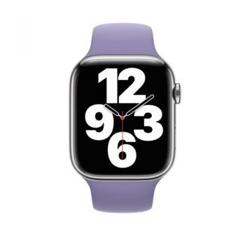 Curea Smartwatch Apple MKUY3 pentru Watch 45mm, Sport Band, Regular (Mov) Curea Smartwatch Apple MKUY3 pentru Watch 45mm, Sport Band, Regular (Mov)