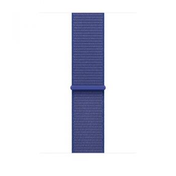Curea Smartwatch Apple MXL73ZM/A pentru Watch 46mm, Sport Loop (Albastru)