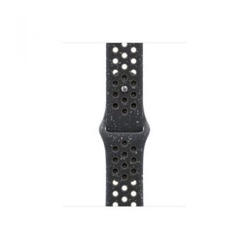 Curea Smartwatch Apple MYJP3ZM/A pentru Watch 42mm, Nike Sport Band, S/M (Negru)