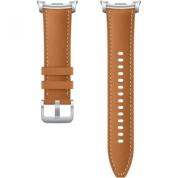 Curea Smartwatch Samsung Hybrid pentru Galaxy Watch8 / Watch8 Classic (S/M/L), Maro