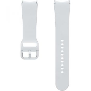 Curea smartwatch Samsung Sport Band pentru Galaxy Watch6, (M/L), Argintiu