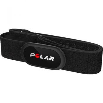 Senzor optic Polar H10 pentru ritm cardiac, Bluetooth, marimea XS-S (Negru)