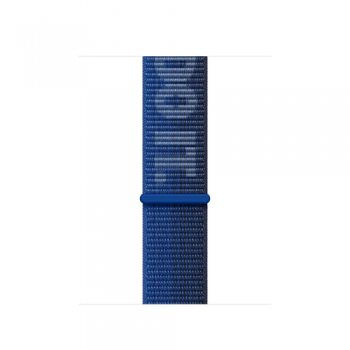 Curea Smartwatch Apple MPHY3ZM/A pentru Watch 41mm, Nike Sport Loop (Albastru)