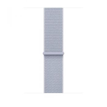 Curea Smartwatch Apple MXL53ZM/A pentru Watch 46mm, Cloud Sport Loop (Albastru deschis)