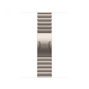 Curea Smartwatch Apple MXMA3ZM/A pentru Watch 42mm, Natural Link Bracelet (Argintiu)
